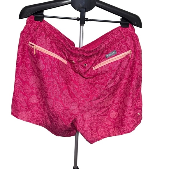 Southern Marsh Dockside Swim Trunk, Men’s, Red, Peach Colors, Quickdry, Size med - Picture 2 of 10